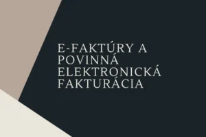 e-faktury a povinna elektronicka fakturacia
